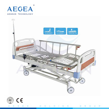 АГ-BM106 три функции электрические регулируемые медицинские кровати с колесами